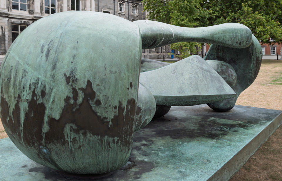 Reclining And Connected Forms By Henry Moore