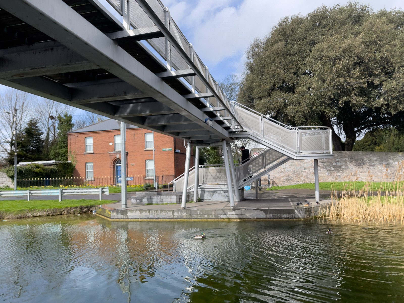 PEDESTRIAN BRIDGE ACROSS THE GRAND CANAL 003