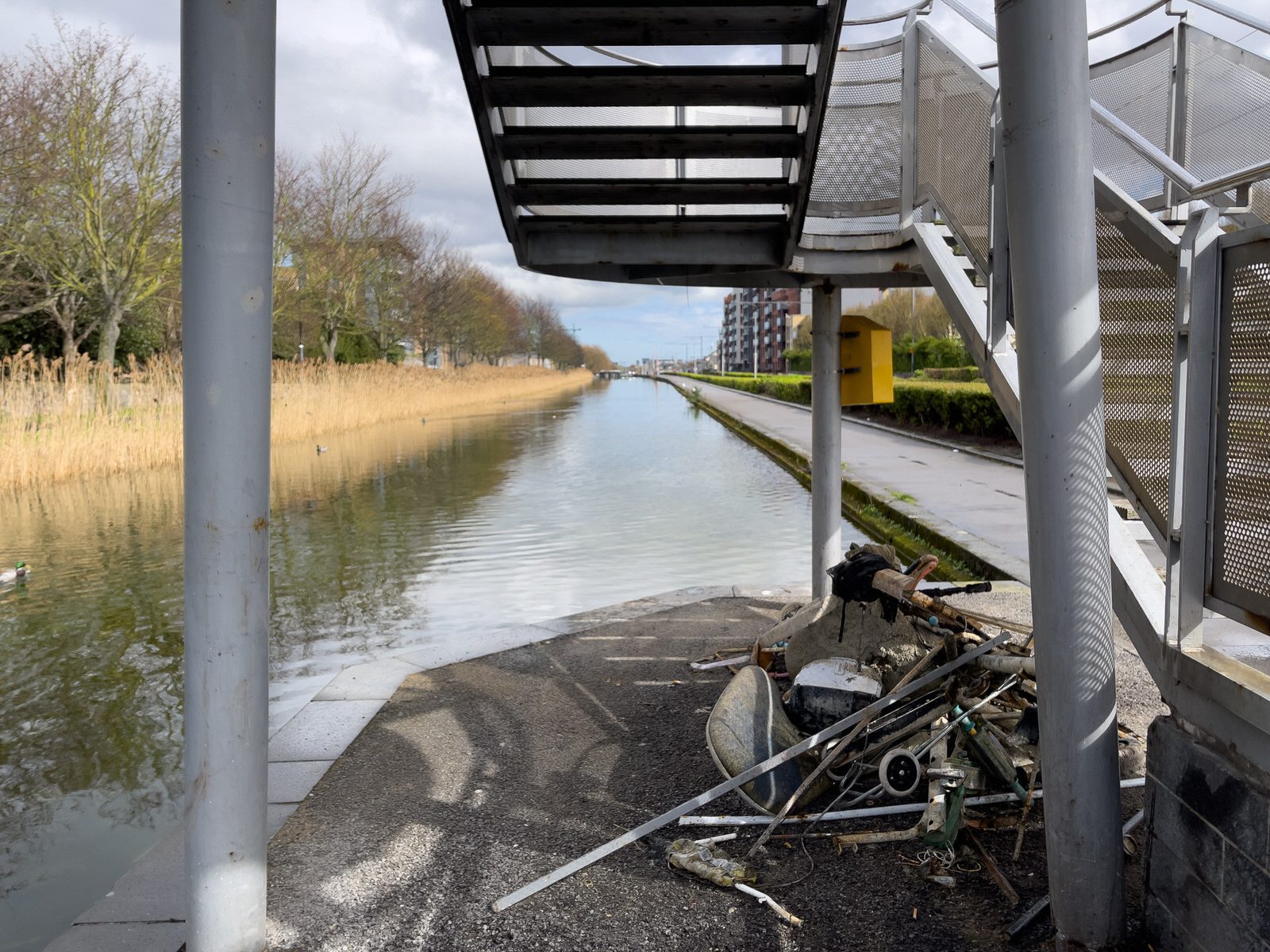 WHAT HAD BEEN DUMPED INTO THE GRAND CANAL 001