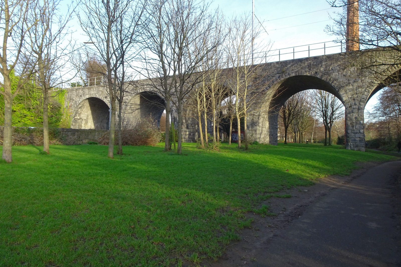 THE MILLTOWN LUAS TRAM STOP A FEW DAYS BEFORE CHRISTMAS DAY [AND NEARBY]-226240-1