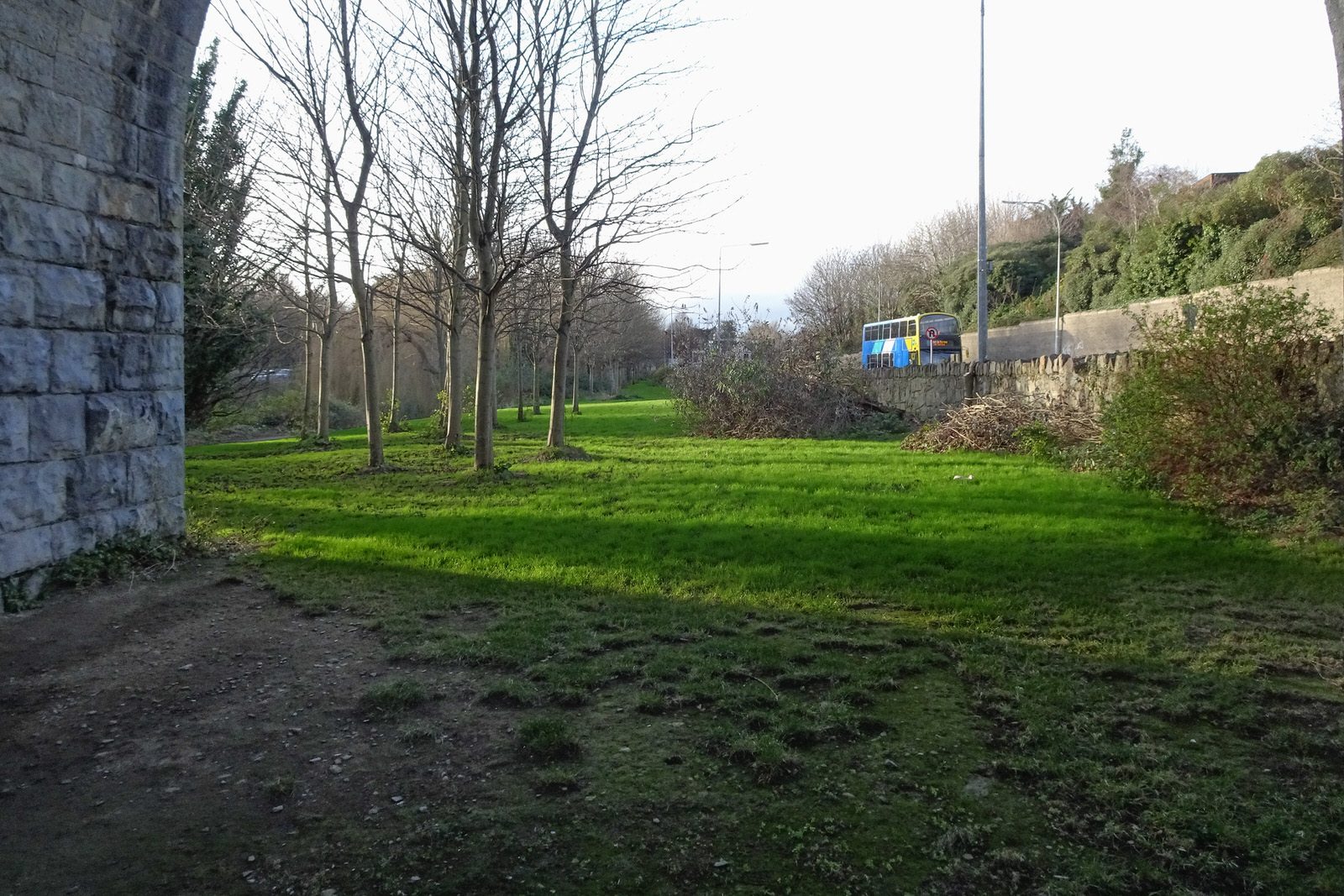 THE MILLTOWN LUAS TRAM STOP A FEW DAYS BEFORE CHRISTMAS DAY [AND NEARBY]-226249-1