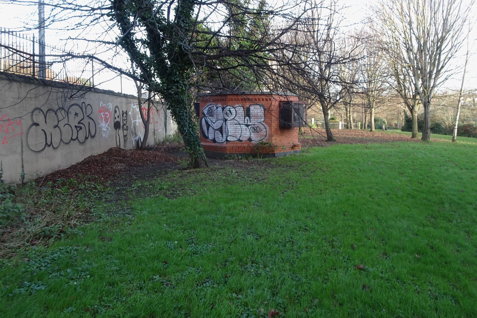 THE MILLTOWN LUAS TRAM STOP A FEW DAYS BEFORE CHRISTMAS DAY [AND NEARBY]-226250-1