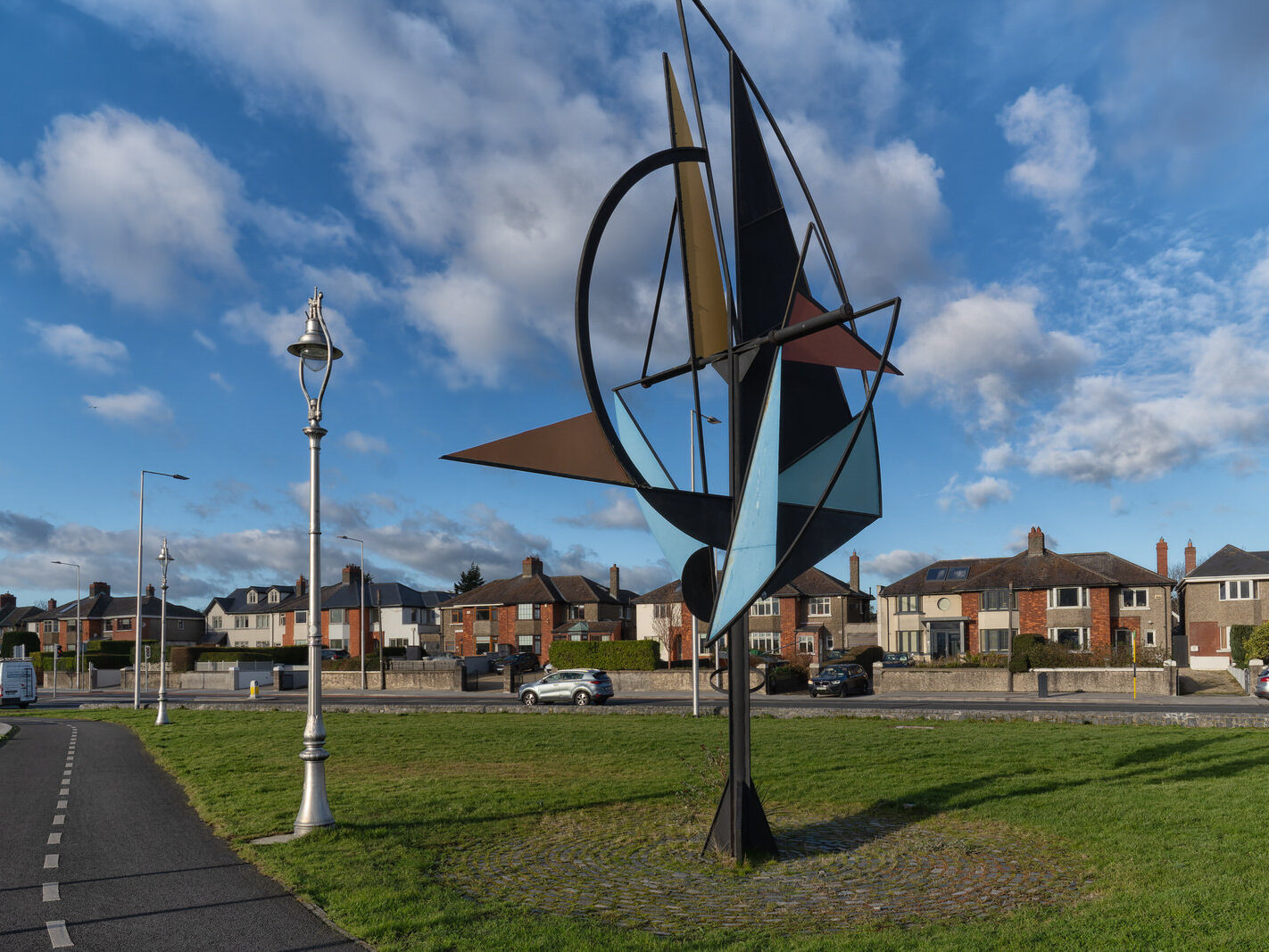 WIND SCULPTURE BY EAMONN O’DOHERTY [CLONTARF PROMENADE WEDNESDAY 29 JANUARY 2025]-246796-1